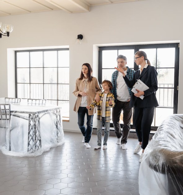 Agent Touring the Prospect Buyers
